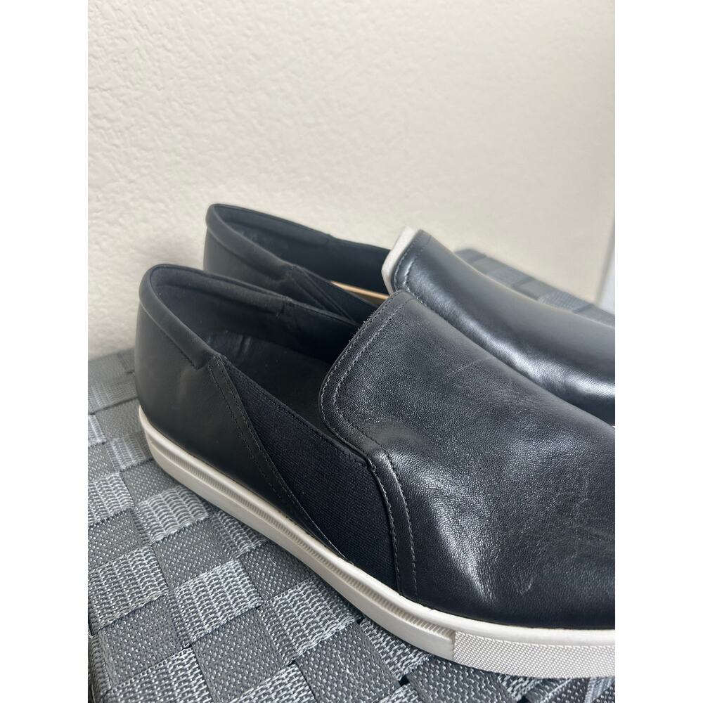 NEW 27 Edit Naturalizer Tyra Slip On Women's Size 7.5 Black Leather Shoes Office - Picture 3 of 13
